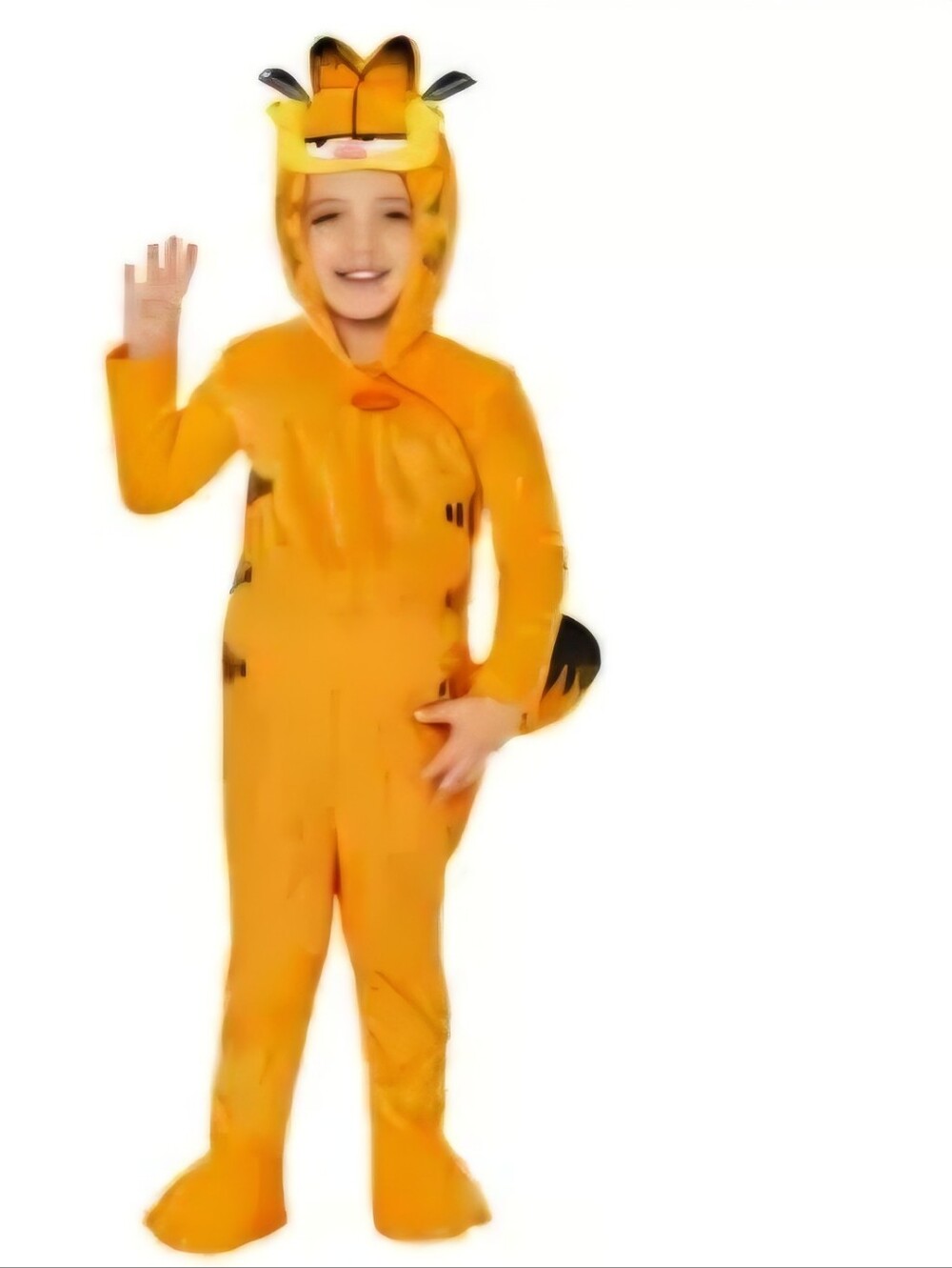Garfield plush jumpsuit costume New Size 5/6